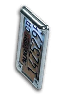 3-inch motorcycle license plate LED light bar