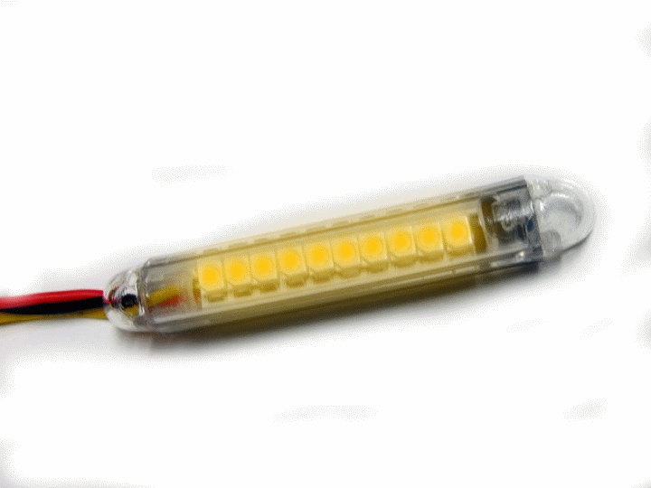 Red and amber LED configuration diagram